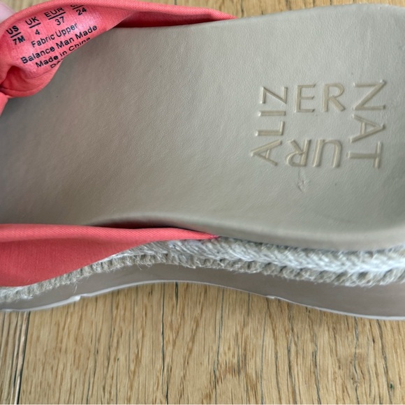 Naturalizer Dayana Slide Sandals Melon Sorbet Size 7 - Picture 6 of 9